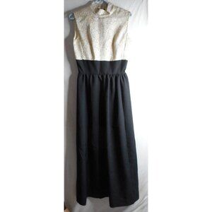 Vintage Handmade Holiday Formal Dress 1960s 1970s